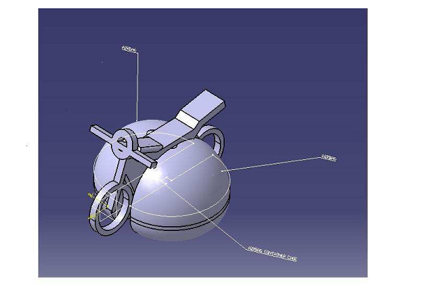 Airbag System for 2-Wheeler